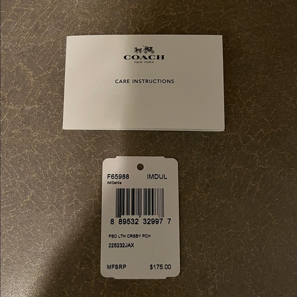 Coach pouch crossbody bad - Picture 9 of 9